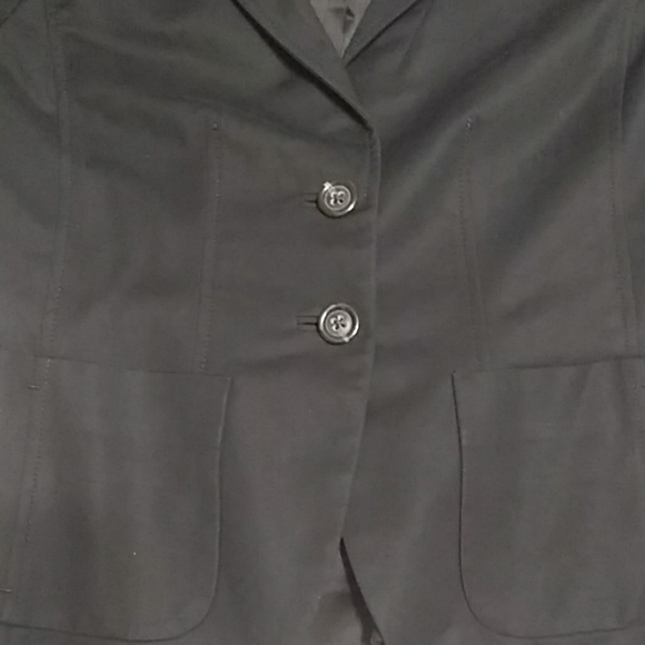Banana Republic Black Two Button Workwear Blazer - Picture 2 of 8